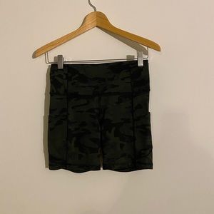 Camo Print Bike Shorts from Lululemon